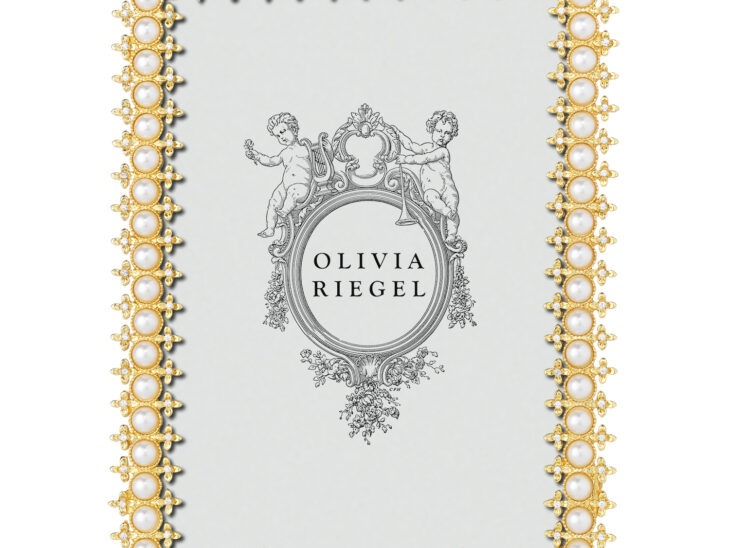 Gold Crystal & Pearl